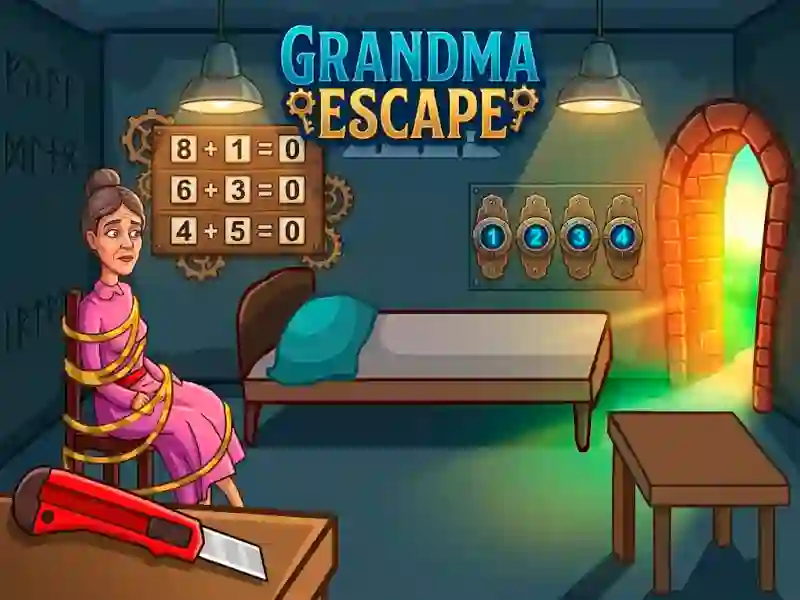 Žaidimas Grandma Escape internete