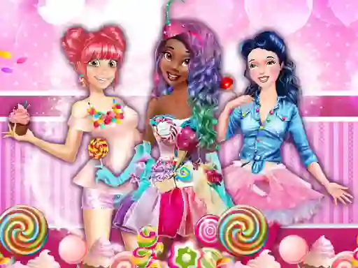 Žaidimas Sweet Party With Princesses internete
