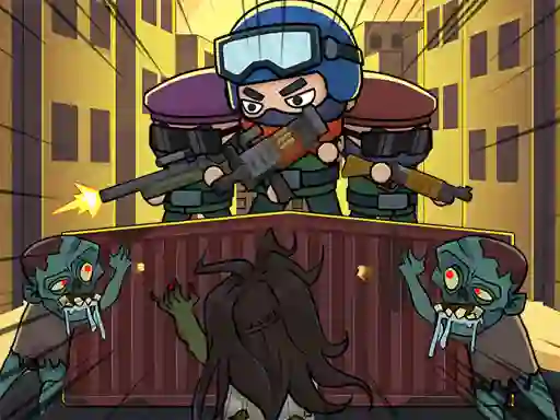 Žaidimas Zombie Idle Defense internete