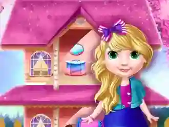 Žaidimas Princess Doll House Decoration internete