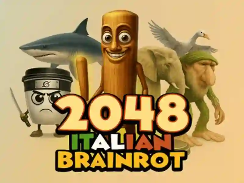 Žaidimas 2048 Italian Brainrot internete