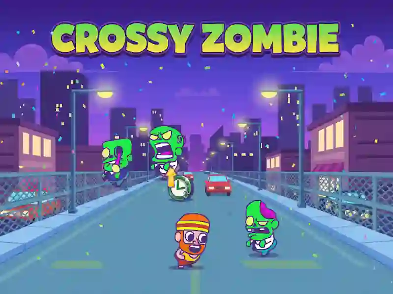 Žaidimas Crossy Zombie internete
