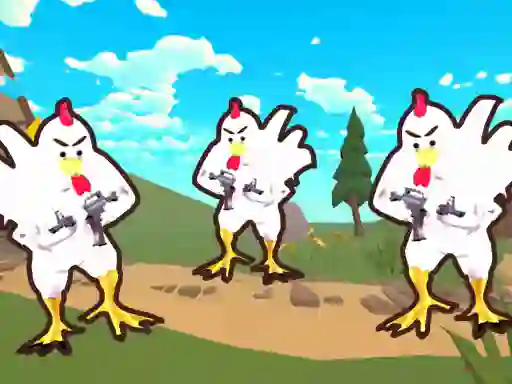Žaidimas Chicken shooter io internete