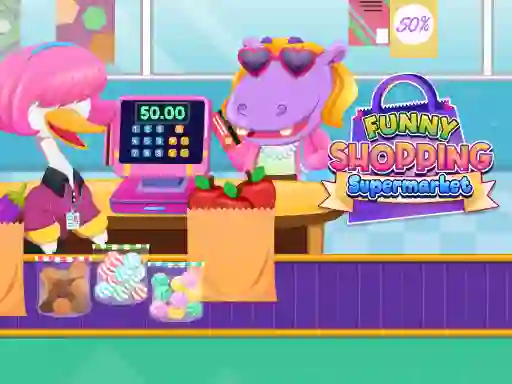 Žaidimas Funny Shopping Supermarket internete