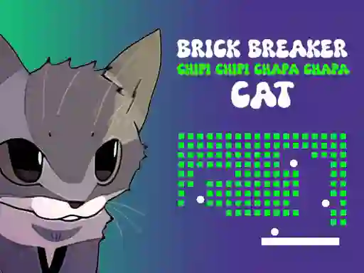 Žaidimas Brick Breaker Chipi Chipi Chapa Chapa Cat internete