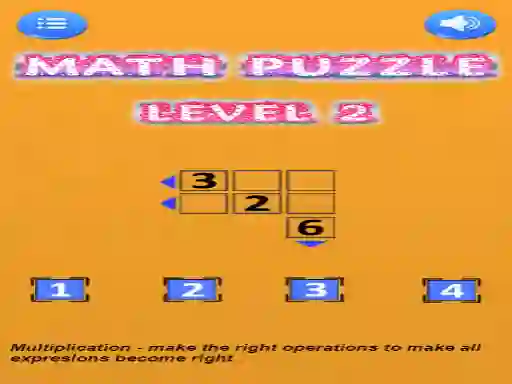 Žaidimas Math puzzle internete