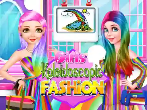 Žaidimas Girls Kaleidoscopic Fashion internete