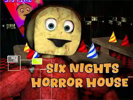 Žaidimas Six Nights at Horror House internete