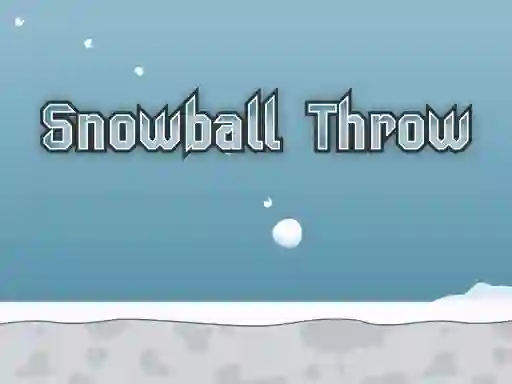 Žaidimas Snowball Throw internete