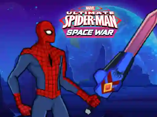 Žaidimas Spiderman Space War internete