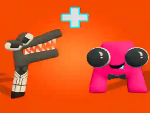 Žaidimas Merge Alphabet: 2D Run internete