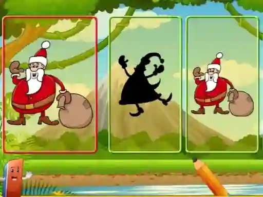 Žaidimas Santa Shadow Match internete