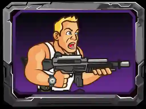 Žaidimas Rambo vs Christmas Monster internete