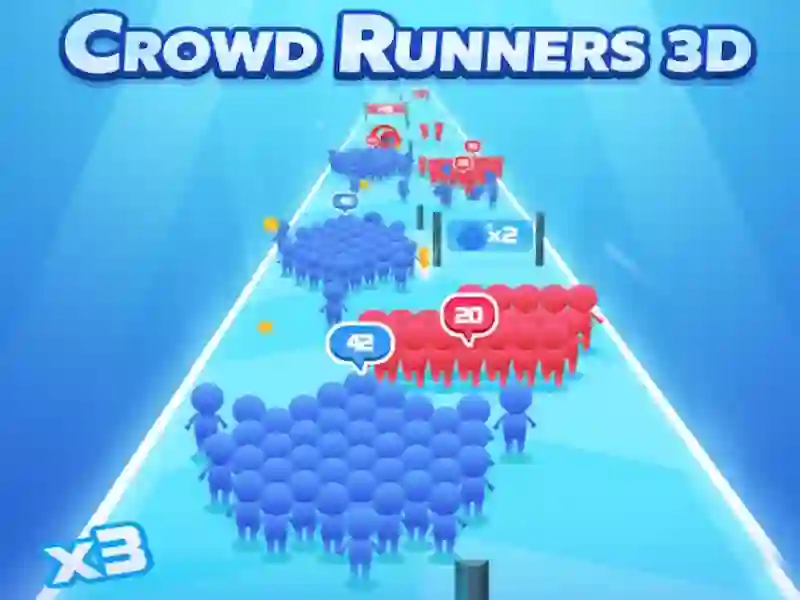 Žaidimas Crowd Runners 3D internete