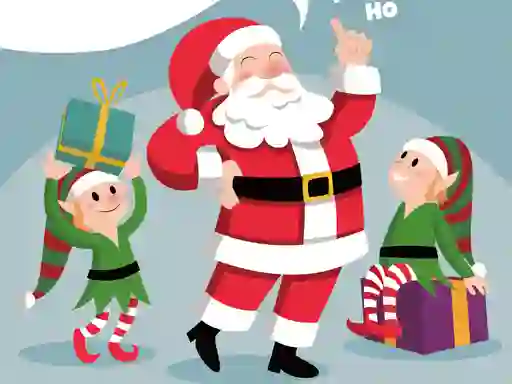 Žaidimas Santa Merry Xmas Puzzle internete