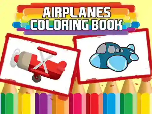 Žaidimas Airplanes Coloring Book internete