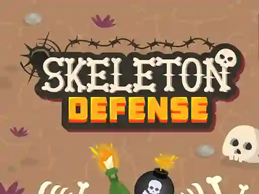 Žaidimas Skeleton Defense internete