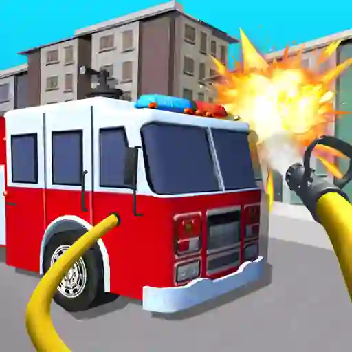 Žaidimas Fire Truck Driving Simulator internete