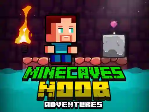 Žaidimas Minecaves Noob Adventure internete