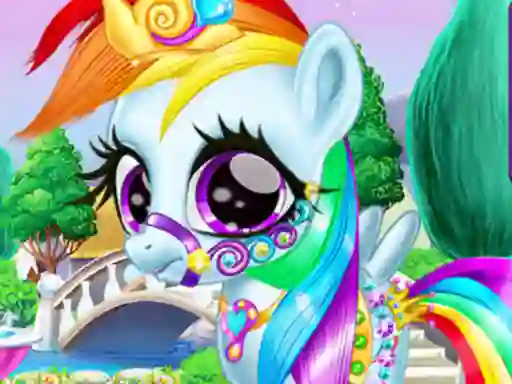 Žaidimas Rainbow Pony Caring internete