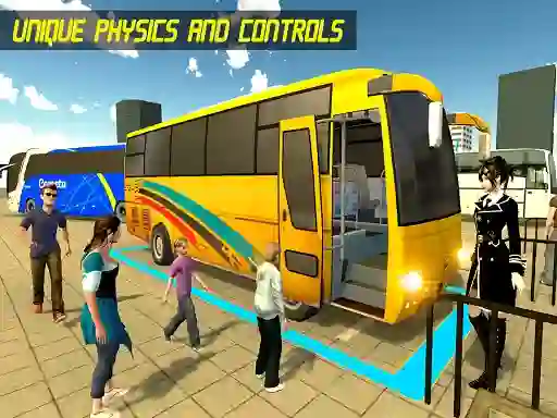 Žaidimas Modern Bus Parking Advance Bus internete
