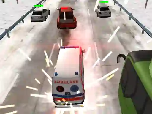 Žaidimas Traffic Crash internete