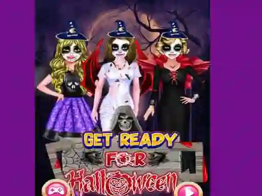 Žaidimas Get Ready For Halloween internete