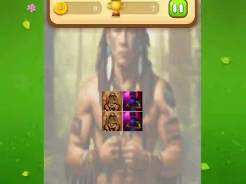Žaidimas Shaman Memory Match internete