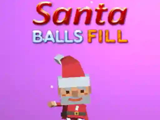 Žaidimas Santa Balls Fill internete