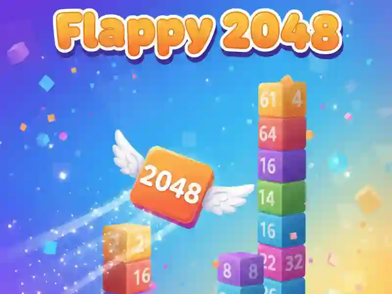 Žaidimas Flappy 2048 internete