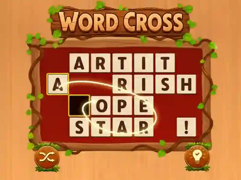 Žaidimas Word Cross internete