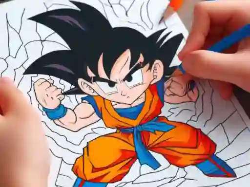 Žaidimas Anime Coloring Book internete