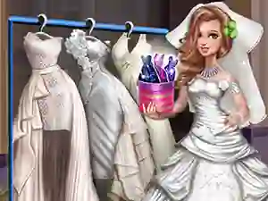 Žaidimas Sery Wedding Dolly Dress Up internete