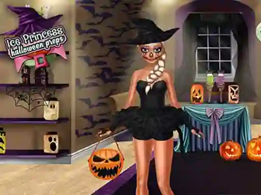 Žaidimas Ice Princess Halloween Preps internete