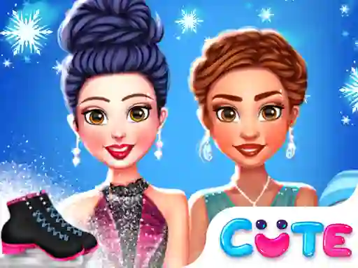 Žaidimas Princess Winter Ice Skating Outfits internete