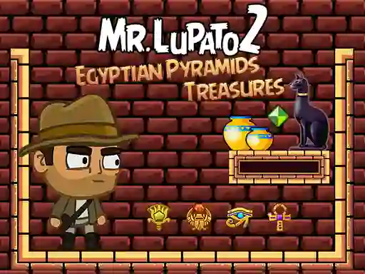 Žaidimas Mr Lupato 2: Egyptian Pyramids Treasures internete