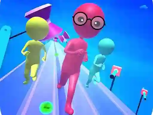 Žaidimas Fun Run Race 3d internete