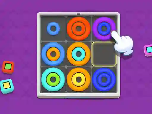 Žaidimas Neon Circles & Color Sort internete