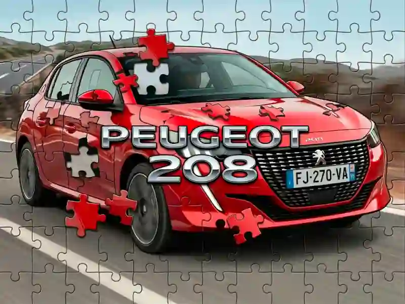 Žaidimas Peugeot 208 internete