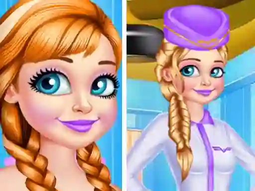 Žaidimas Princess Stewardess internete
