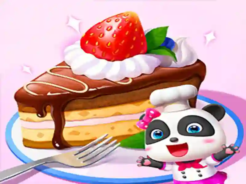Žaidimas Little Panda Cake Shop internete
