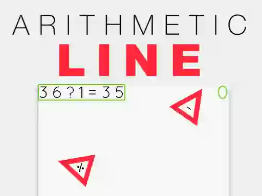 Žaidimas Arithmetic line internete