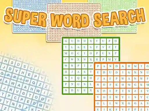 Žaidimas Super Word Search internete