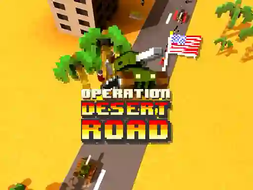 Žaidimas Operation Desert Road internete
