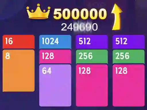 Žaidimas 2048 Solitaire internete