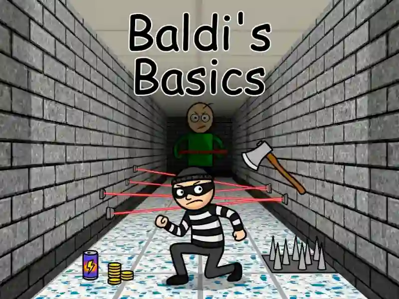 Žaidimas Baldi's Basics internete