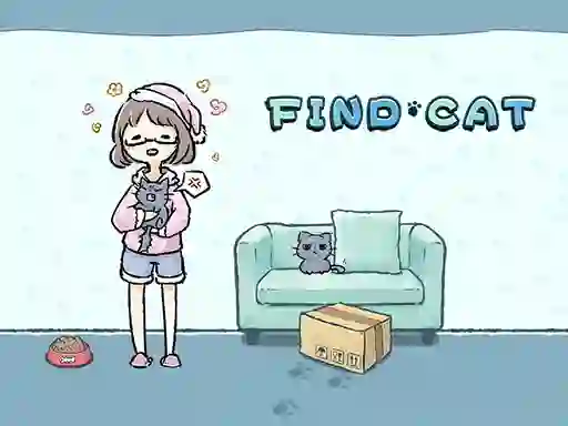 Žaidimas Find Cat internete