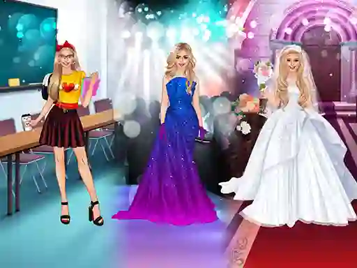 Žaidimas Superstar Career Dress Up internete