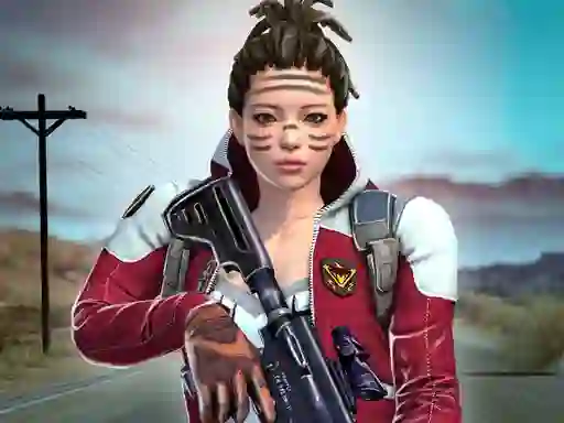 Žaidimas Commando Girl internete