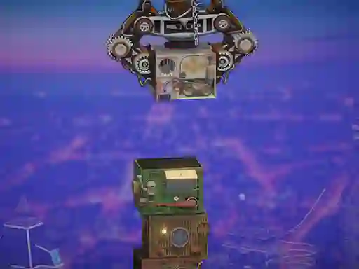 Žaidimas Steampunk Tower Builder internete